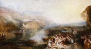 The Opening of the Wallhalla 1842 exhibited 1843
