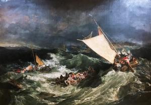 The Shipwreck exhibited 1805