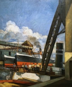 Адриан Хеберт - Монреальский порт, 1925