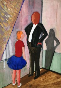 Александр Арефьев - Двое. Разговор в углу, 1953