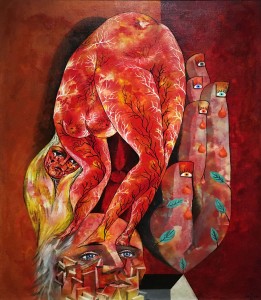 Альфред Пеллан - Безумная любовь (в честь Андре Бретона), 1954