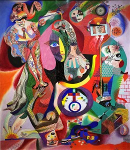 Альфред Пеллан - Женщина яблока, 1943
