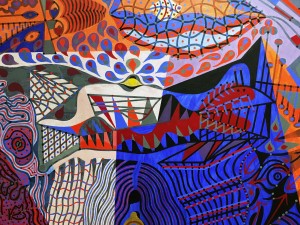 Альфред Пеллан - Ультрафиолетовые лимоны (фрагмент), 1947