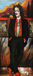 Дитер Вайденбах - Дон Диего Моралес Вайденбах, 1991 (ДСП, масло, 160х70 см) 