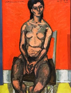 Жак де Тоннанкур - Сидящая обнаженная, 1944
