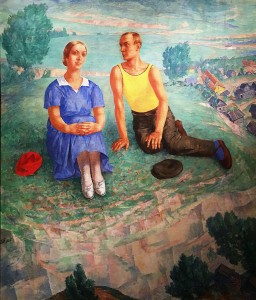 Кузьма Петров-Водкиин - Весна, 1935