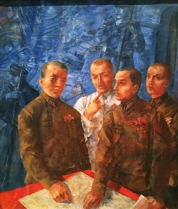 Кузьма Петров-Водкин - Командиры РККА, 1932 