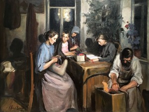 Кузьма Петров-Водкин - Семья, 1902