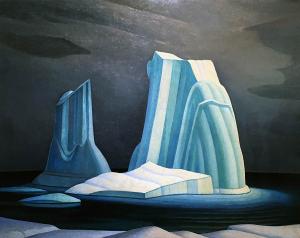 Лорен Харрис - Айсберги, Дэвис Стрейт, 1930