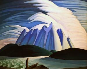 Лорен Харрис - Озеро и горы, 1928