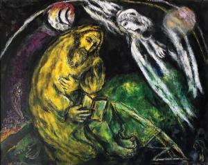 Марк Шагал - Пророк Иеремия, 1968