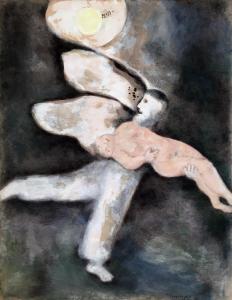 Марк Шагал - Сотворение человека, 1930