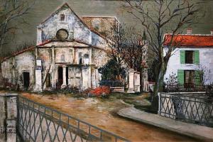 Морис Утрилло - Церковь в Сермезе, ок. 1914-16