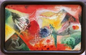 Пауль Клее - Пейзаж и песня, 1921