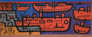 Пауль Клее - Ржавеющие лодки, 1938
