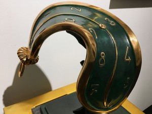 Сальвадор Дали - Танец времени II, фрагмент, 1984 г.