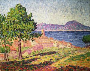 Франсис Пикабиа - Вид Сан-Тропе из Цитадели, 1909