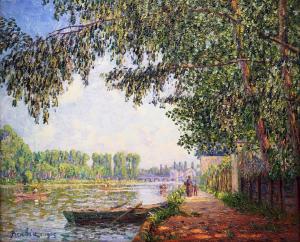 Франсис Пикабиа - Солнечные блики в Море, 1905