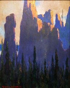 Фрэнсис Ханс Джонсон - Сверкающие пики, 1926