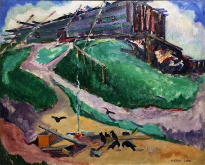 Эмили Карр - Общинный дом (Уклуелет), 1912