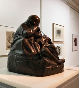 Эрнст Барлах — Пьета (ракурс), бронза, 1937-38