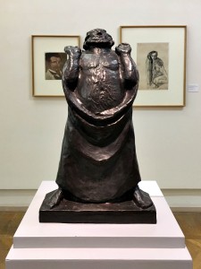 Эрнст Барлах — Солнцепоклонник, бронза,1910