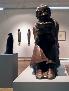 Эрнст Барлах — Читающий, бронза, 1936