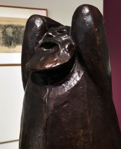 Эрнст Барлах — Экстатик (фргамент), бронза, 1912