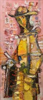Валерик Апинян - Незнакомка, 2006 (холст, масло)
