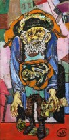 Виктор Мымрин - Семья дворника, триптих, 2007 (холст, масло) I