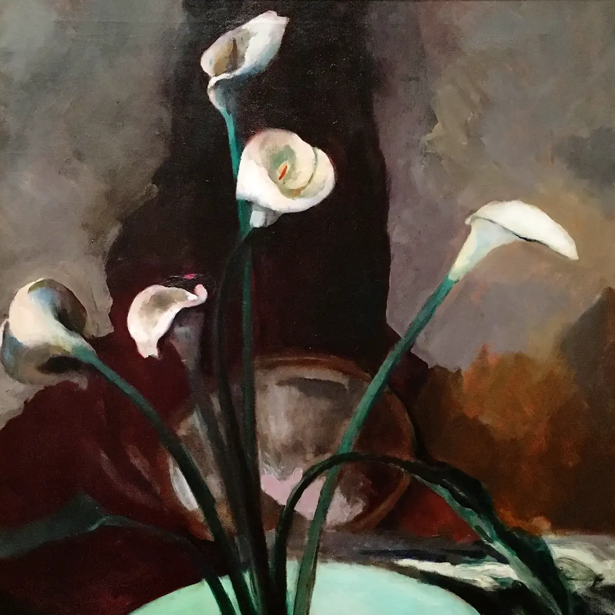 Артур Б. Карлс — Цветы каллы, 1922-1925 (масло, холст)