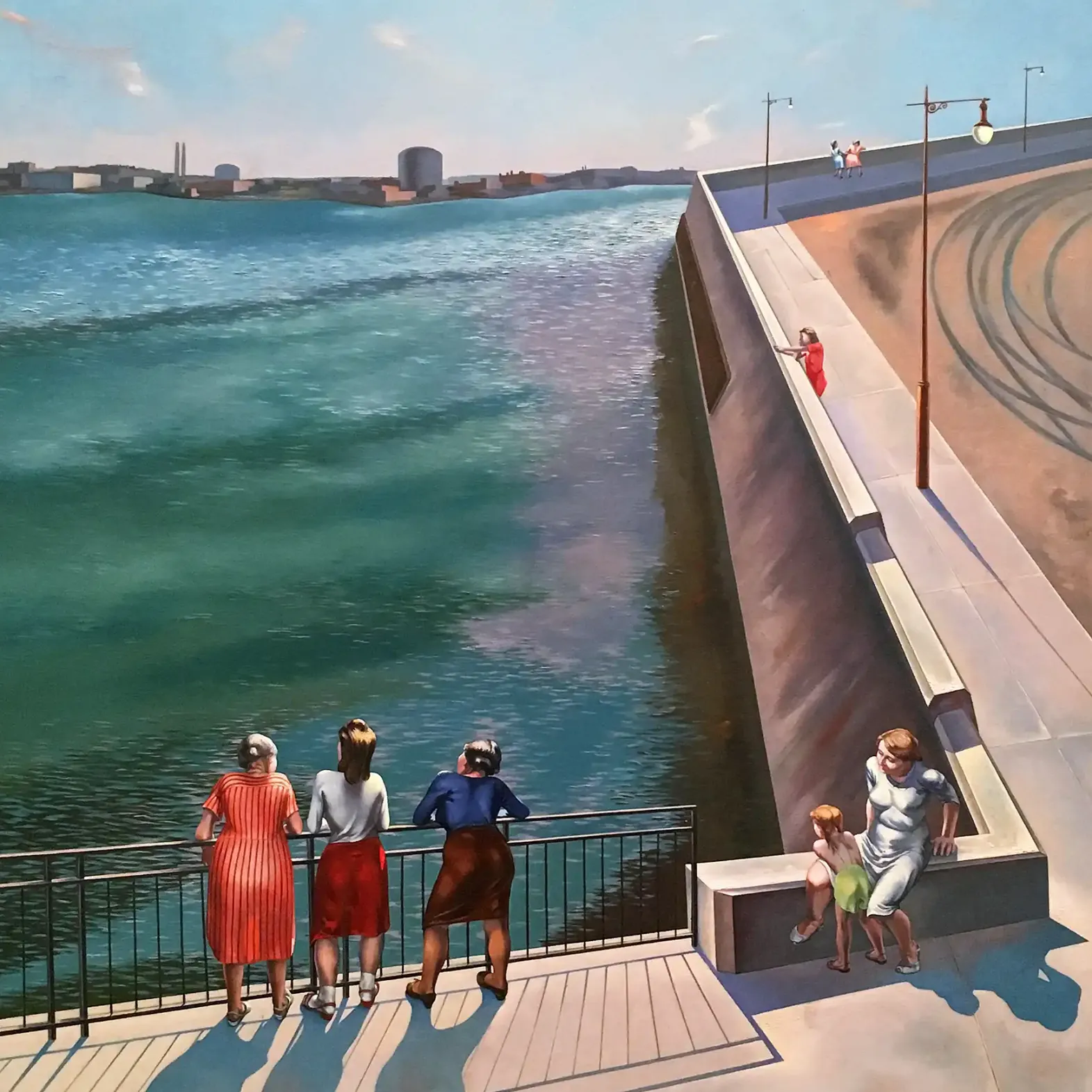 Луис Гульельми — Река, 1942 (холст, масло)
