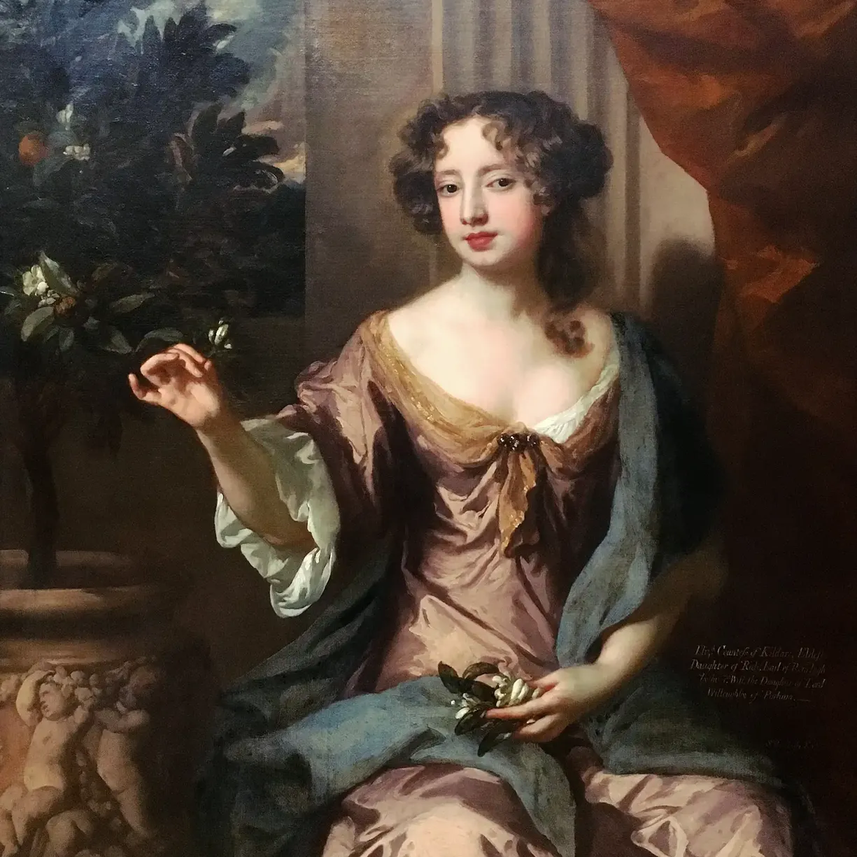 Питер Лели — Елизавета, графиня Килдэр, 1679 (холст, масло)