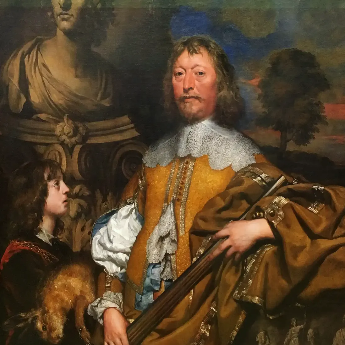 Уильям Добсон — Эндимион Портер, ок. 1642–1645 (холст, масло)