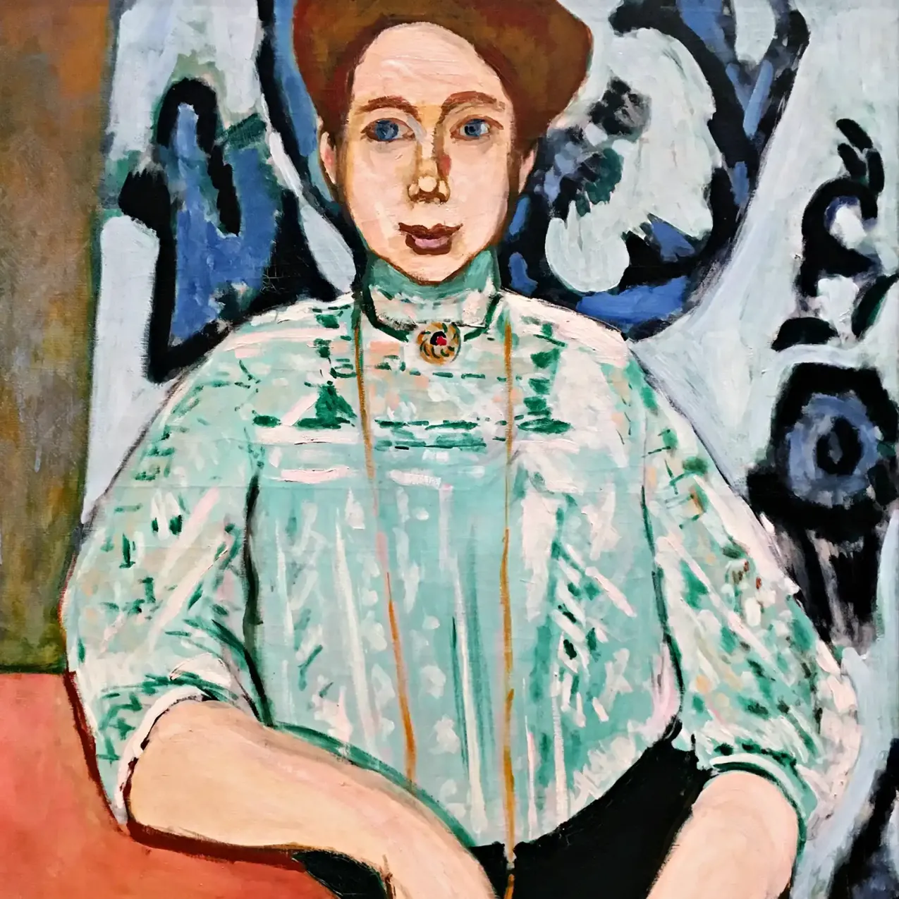 Анри Матисс — Портрет Греты Молль, 1908 (холст, масло)