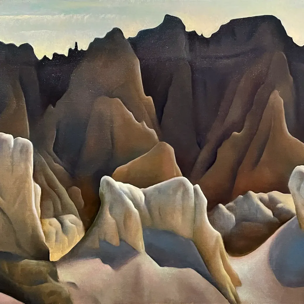 Росс Браут — Бэдлендс, Южная Дакота, 1929 (холст, масло)