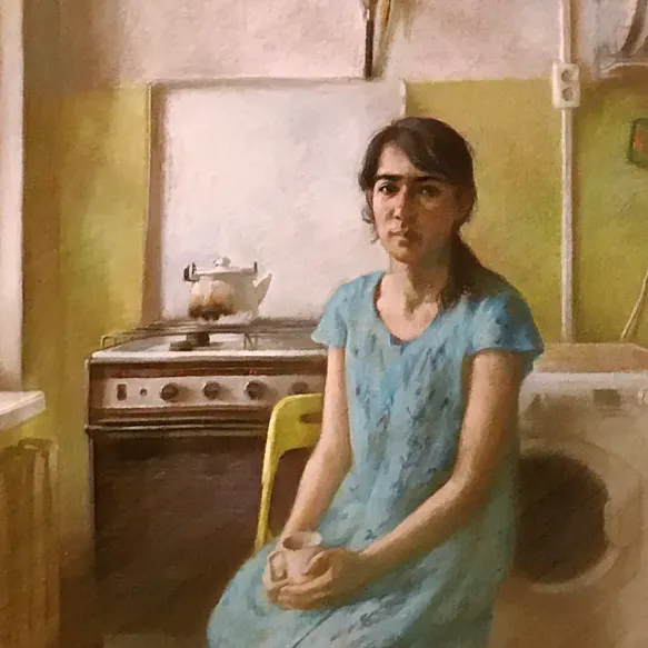 Елена Прудникова — Мастана, 2015 (бумага, пастель)