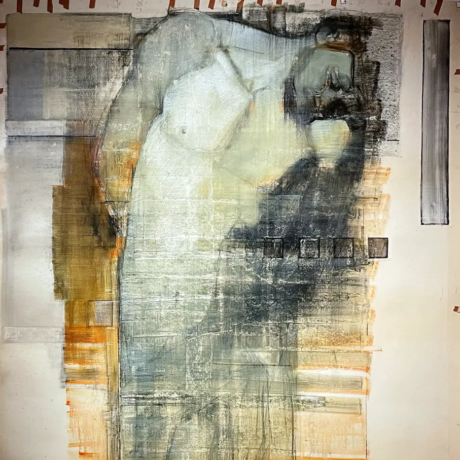 Йосси Марк — Магнификат, 1991 (пастель, масло, бумага)