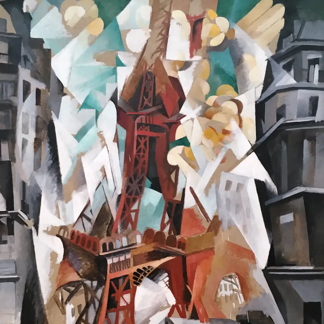 Робер Делоне — Марсово поле-Красная башня, 1911-1923 (холст, масло)