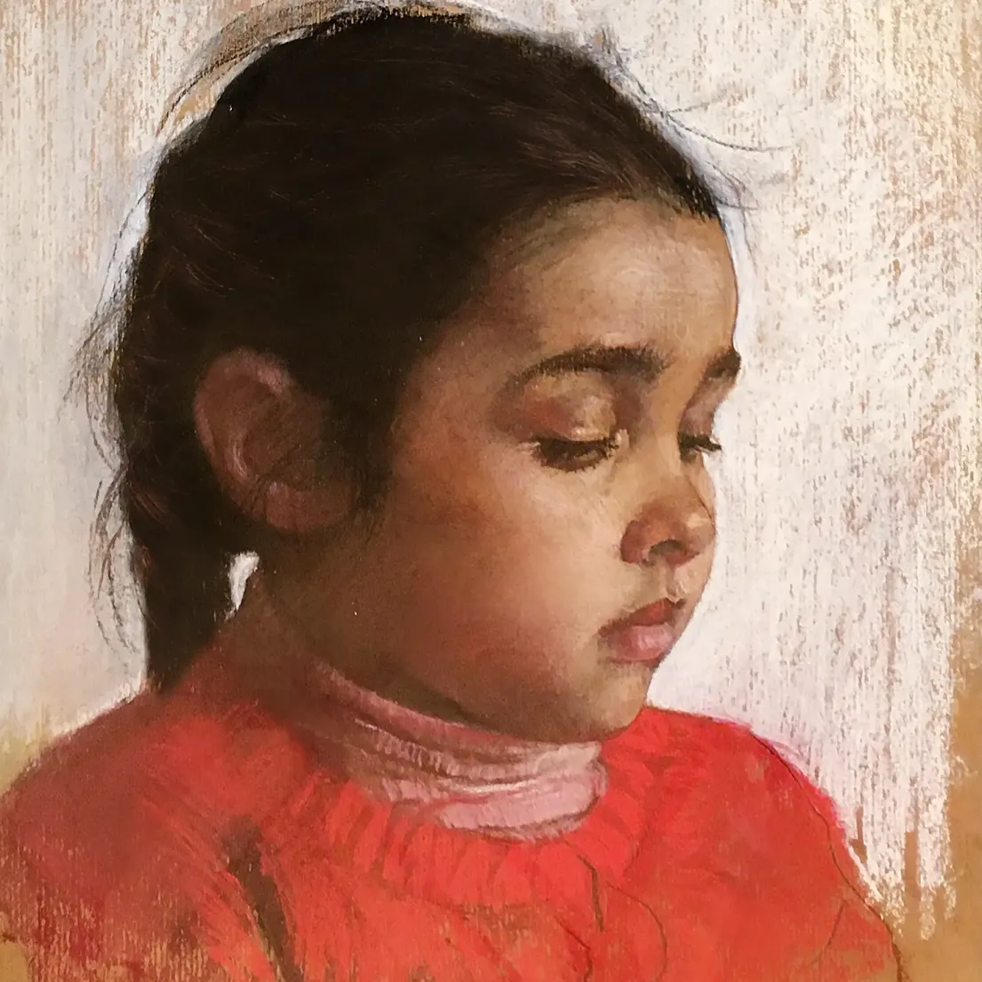 Наталья Милашевич — Мария, 2016 (бумага, пастель)