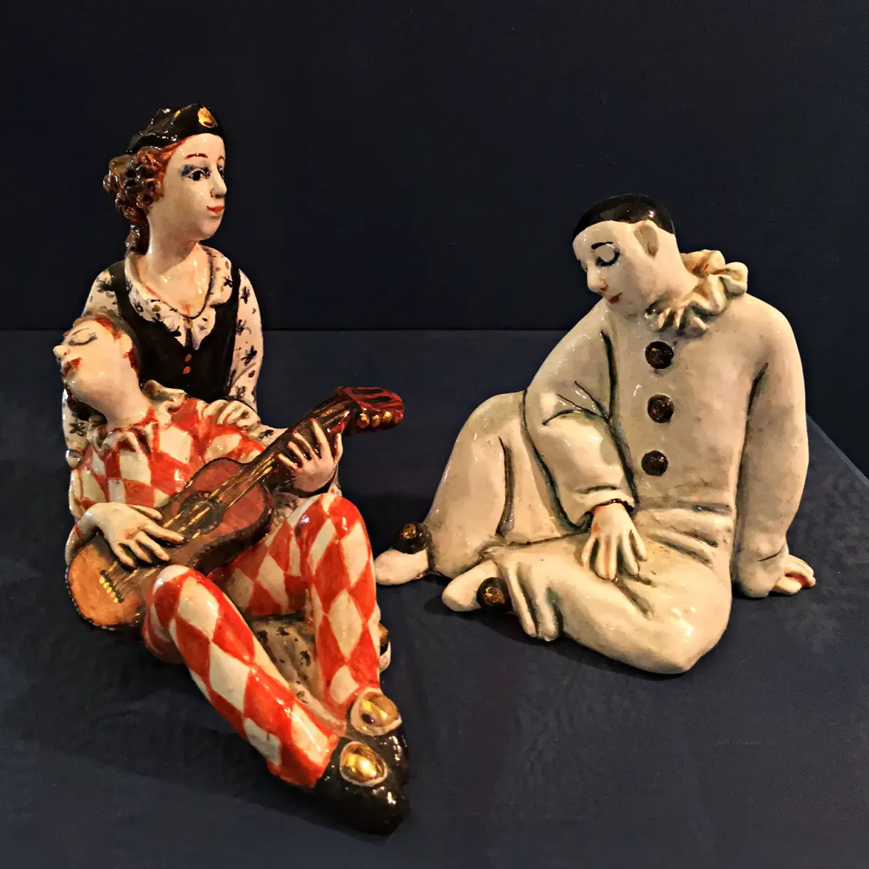 Наталия Савинова — Мелкая пластика, 2007-2010 (шамот, цветные глазури, надглазурная и подглазурная роспись)