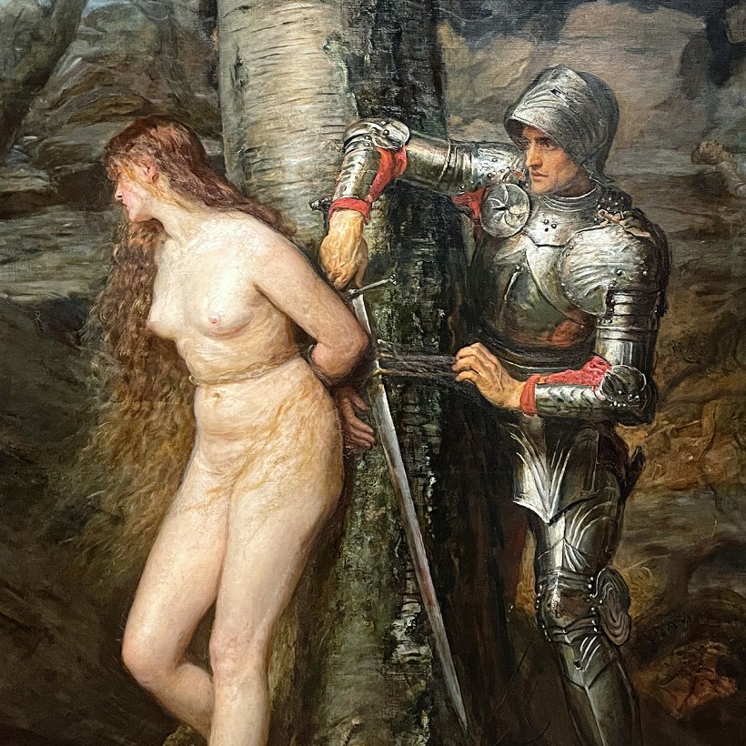 Джон Эверетт Милле — Странствующий рыцарь, 1870 (холст, масло)