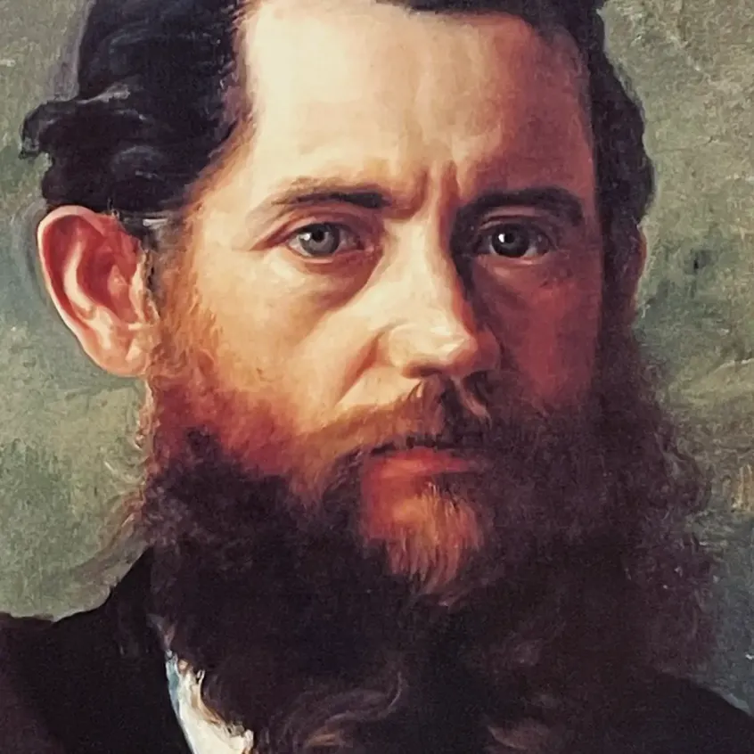 Хосе Мария Веласко — Автопортрет, 1864 (холст, масло)